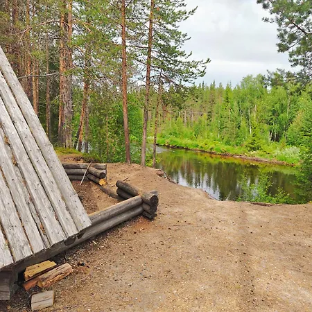 Visit Lapelland - Riverside Village With A Nature View, Fireplace, Sauna, Kitchen 샬레 Äkäslompolo