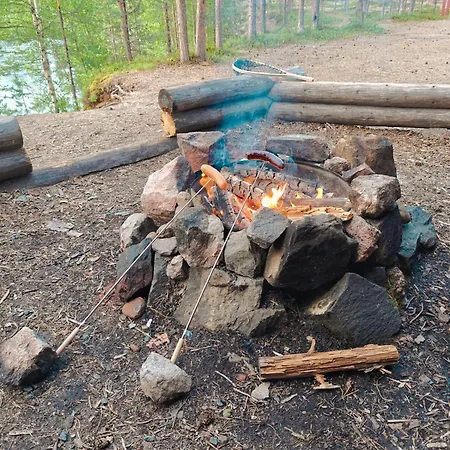 Visit Lapelland - Riverside Village With A Nature View, Fireplace, Sauna, Kitchen *