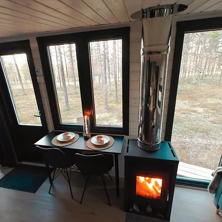 Visit Lapelland - Riverside Village With A Nature View, Fireplace, Sauna, Kitchen 샬레 *