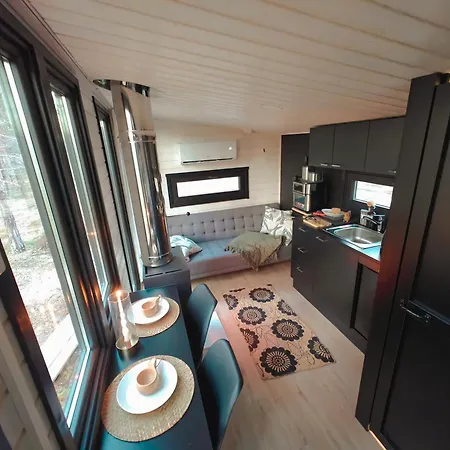 Visit Lapelland - Riverside Village With A Nature View, Fireplace, Sauna, Kitchen Chalet *