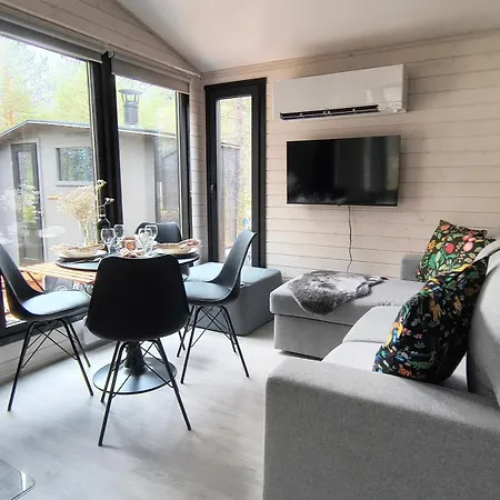 Visit Lapelland - Riverside Village With A Nature View, Fireplace, Sauna, Kitchen Chalet Äkäslompolo