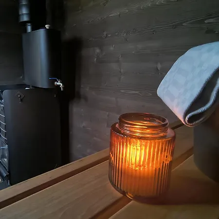 Visit Lapelland - Riverside Village With A Nature View, Fireplace, Sauna, Kitchen Chalet