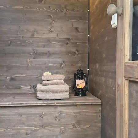 샬레 Visit Lapelland - Riverside Village With A Nature View, Fireplace, Sauna, Kitchen