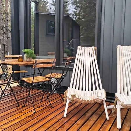Visit Lapelland - Riverside Village With A Nature View, Fireplace, Sauna, Kitchen 샬레 *