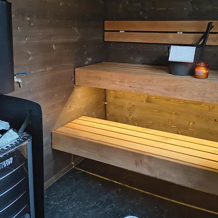 Visit Lapelland - Riverside Village With A Nature View, Fireplace, Sauna, Kitchen