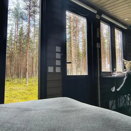 Visit Lapelland - Riverside Village With A Nature View, Fireplace, Sauna, Kitchen Chalet *