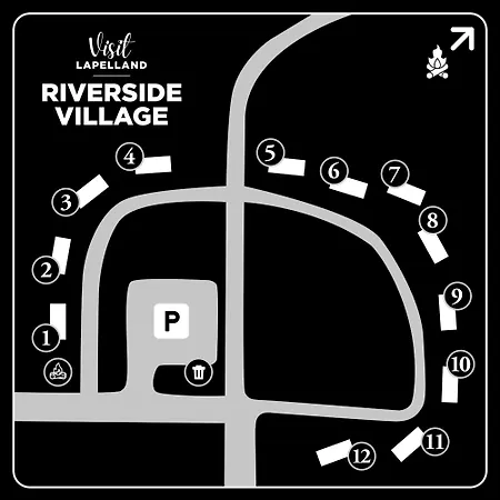 Visit Lapelland - Riverside Village With A Nature View, Fireplace, Sauna, Kitchen *