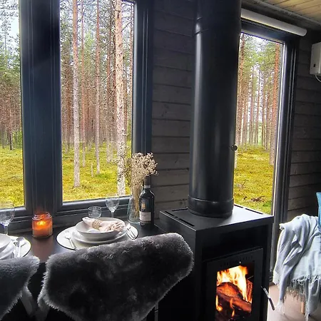 Visit Lapelland - Riverside Village With A Nature View, Fireplace, Sauna, Kitchen * Äkäslompolo